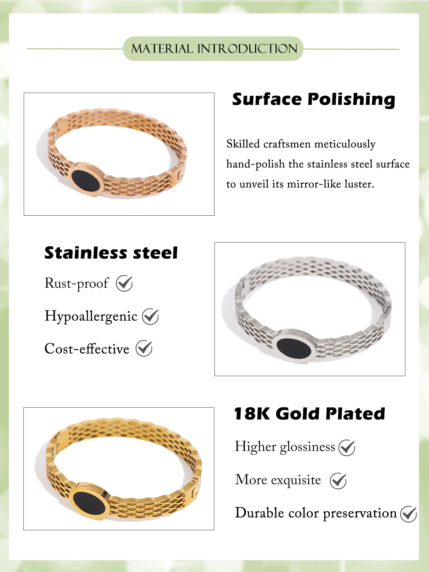 Simple NonSense Bracelet