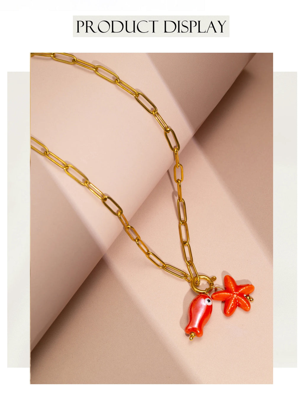 Fish&Starfish Necklace