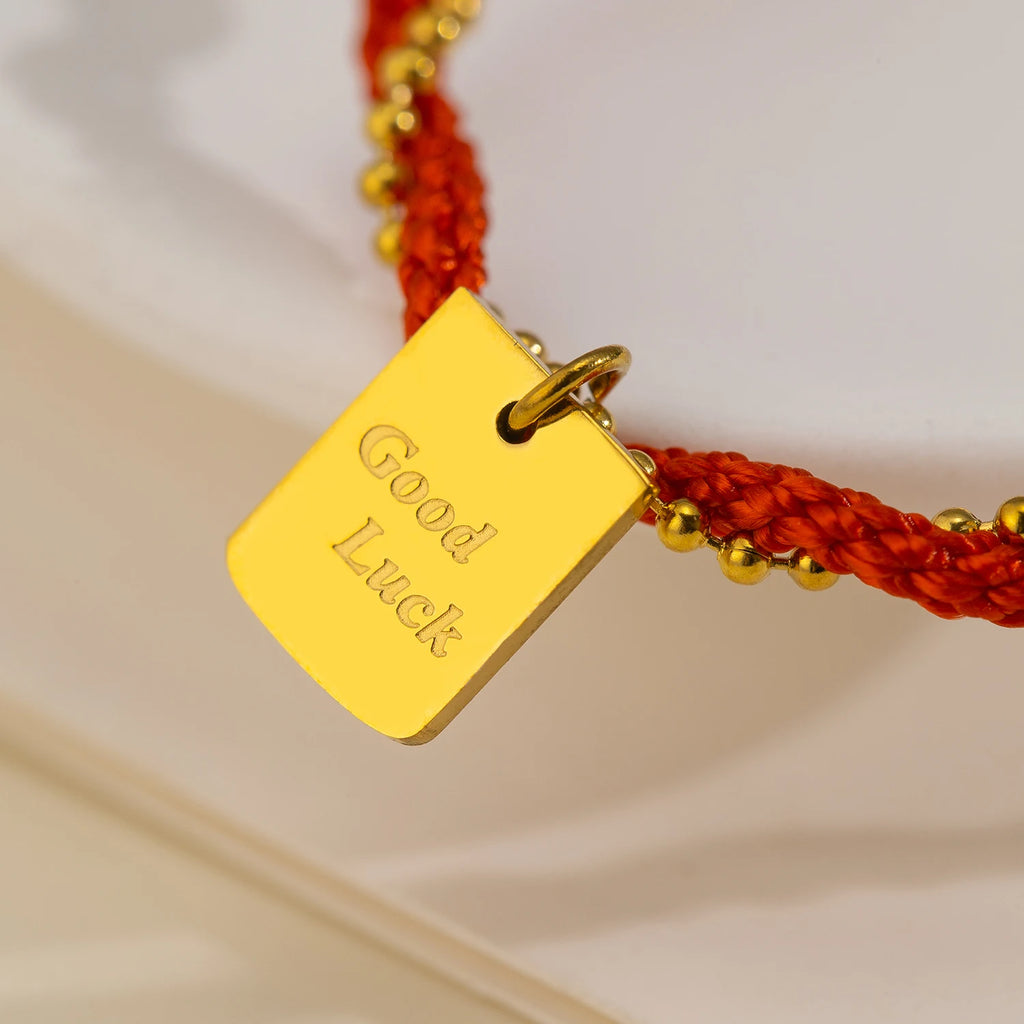 Braided Good Luck Charm Bracelet