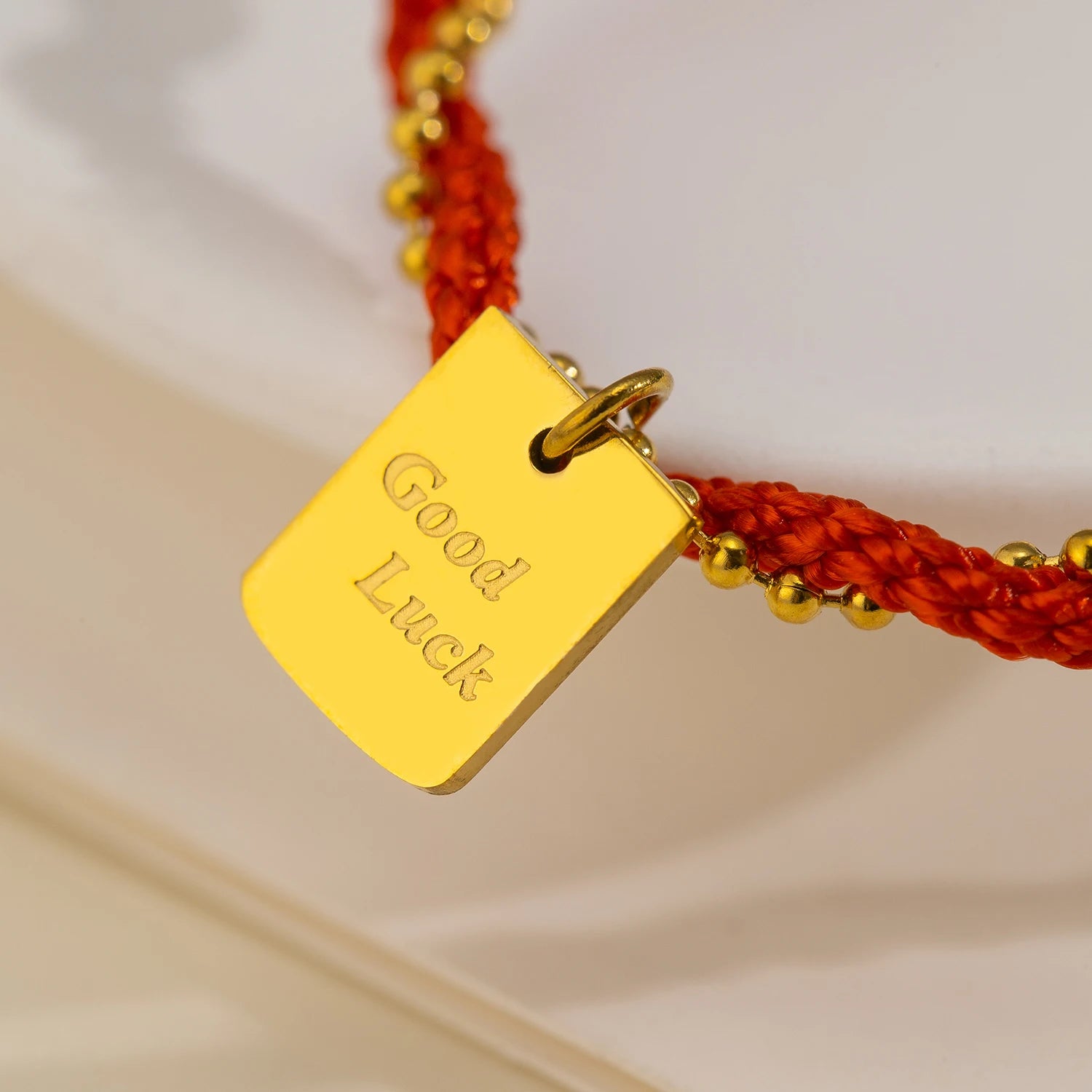 Braided Good Luck Charm Bracelet