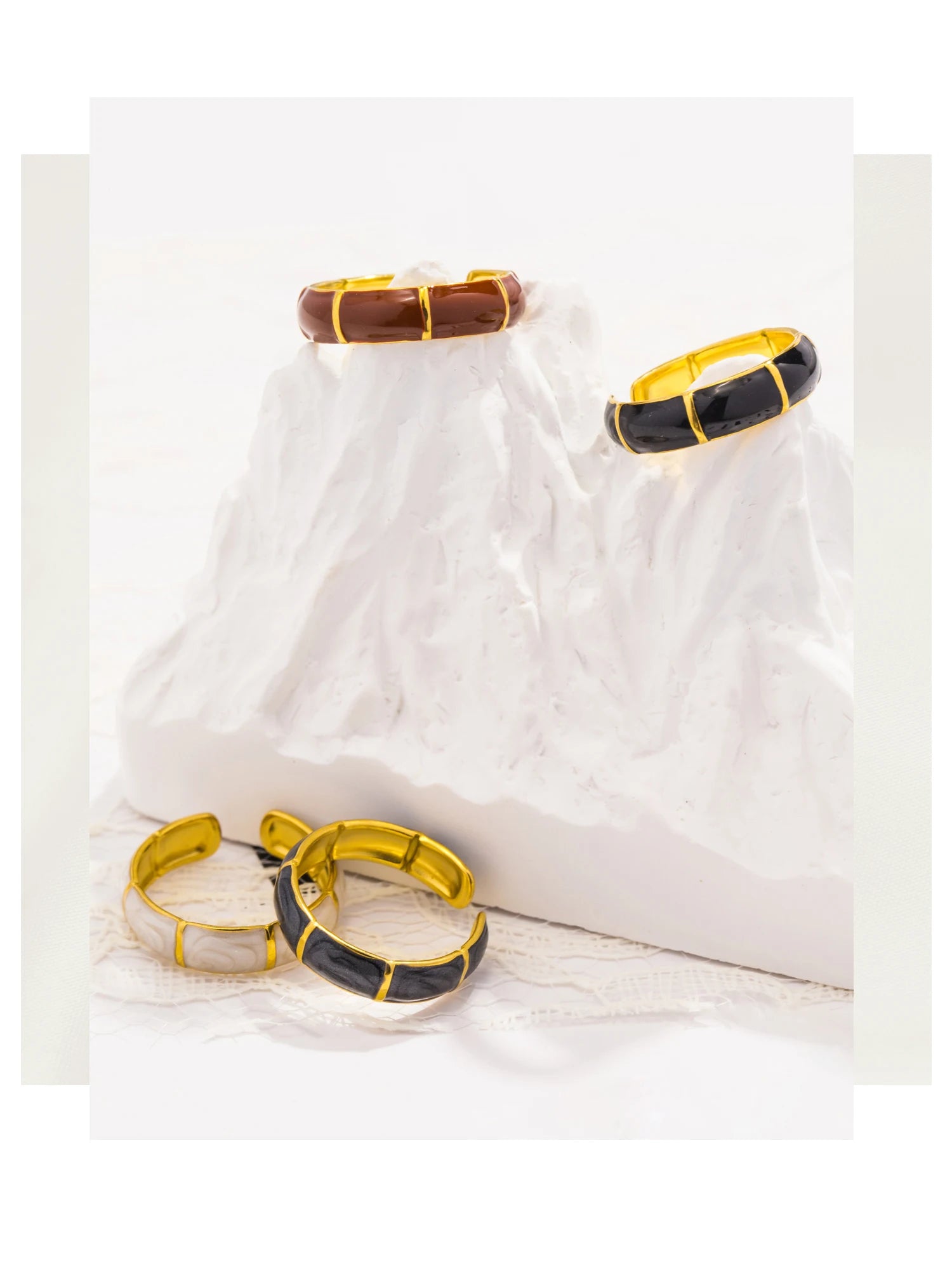 Bamboo Design Ring