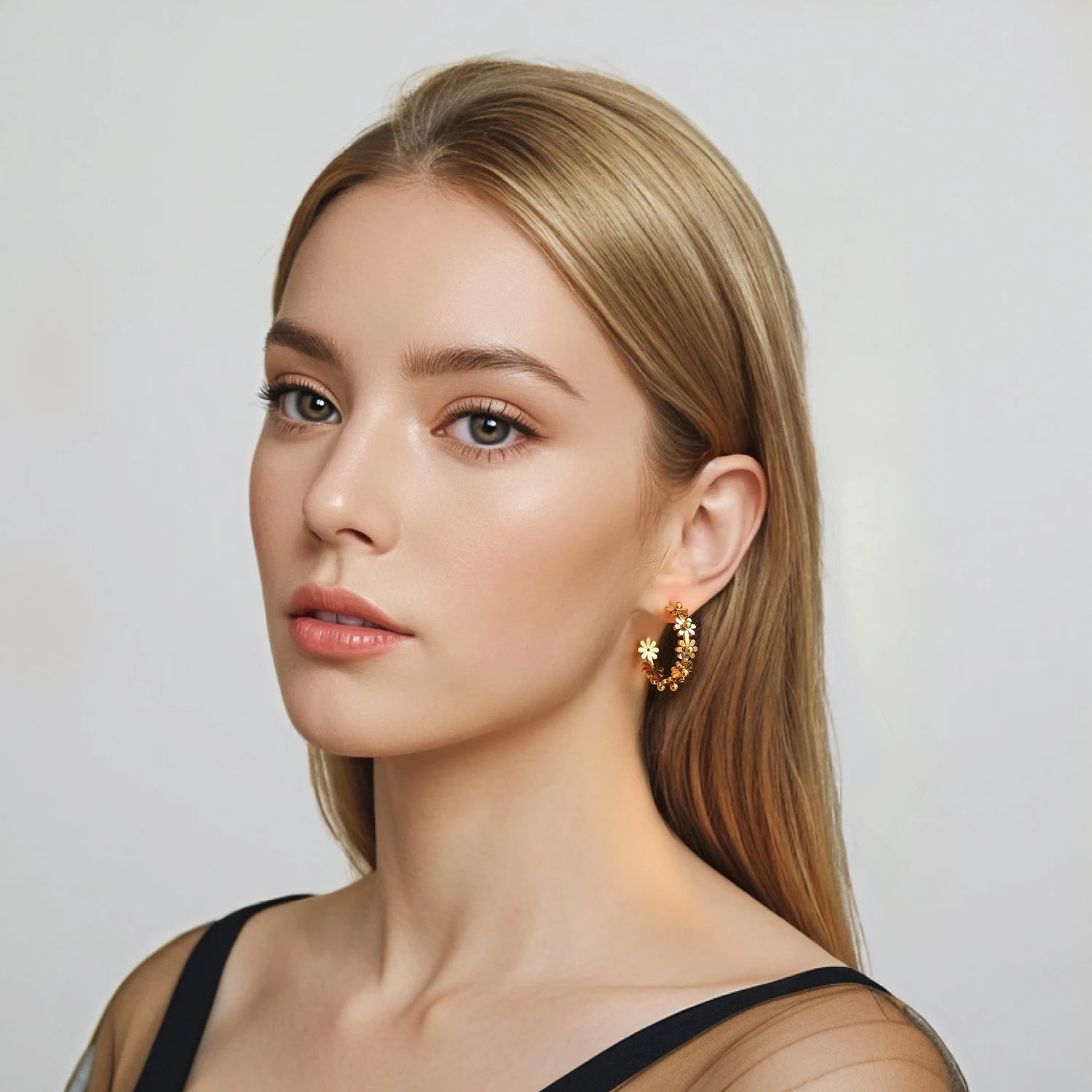 Daisy Flower Earrings