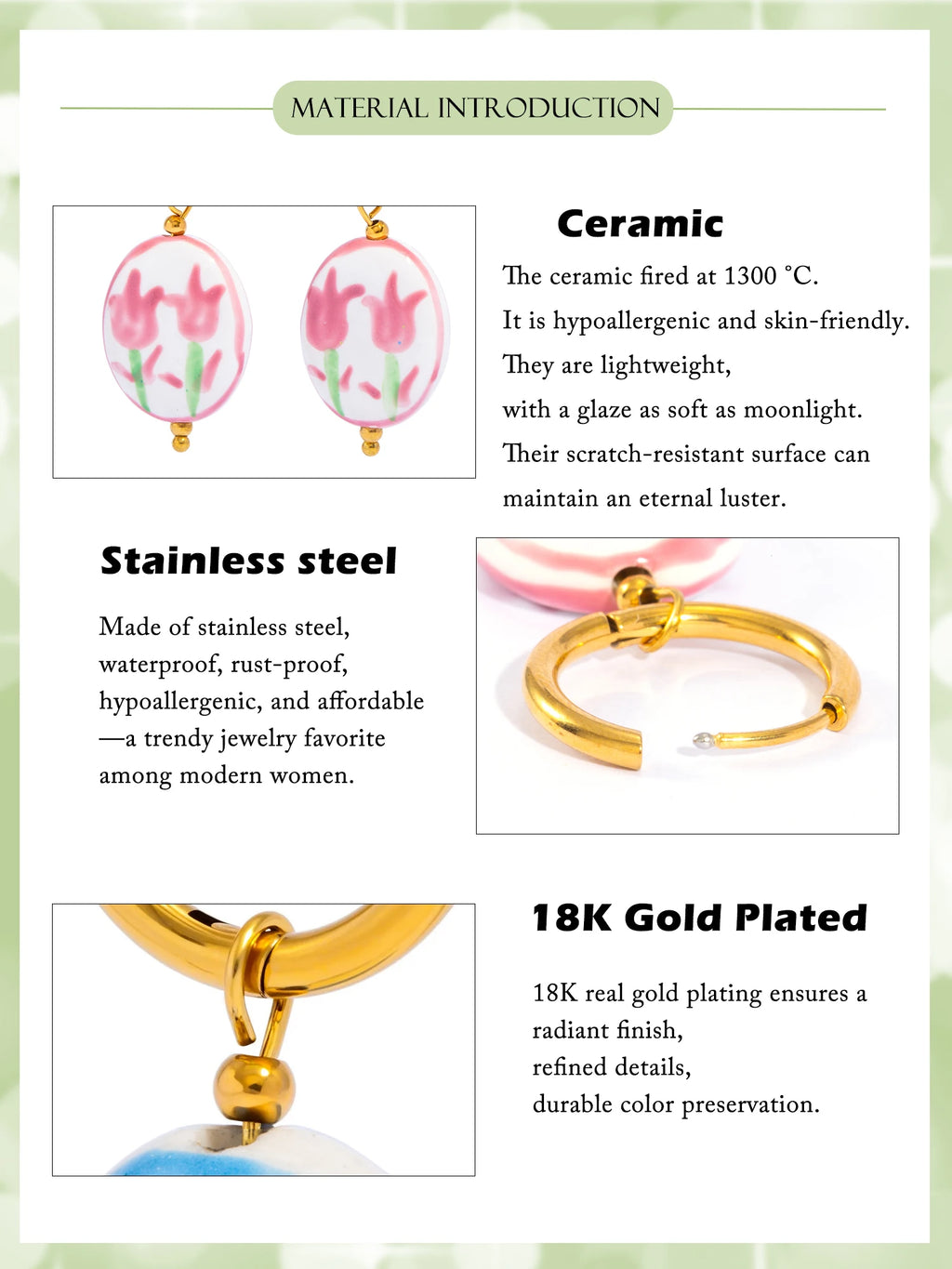 Floral Earrings