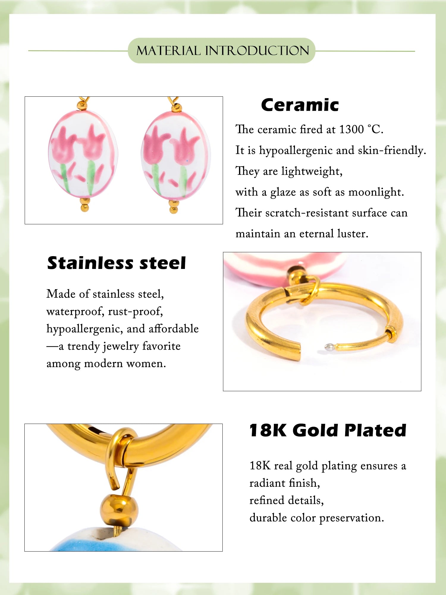 Floral Earrings