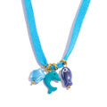 Colorful Starfish Dolphin & Fruits Combo Necklace