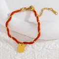 Braided Good Luck Charm Bracelet